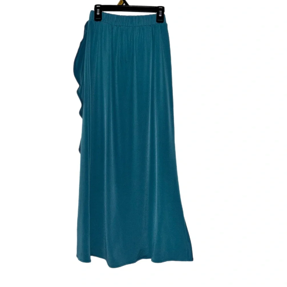 Colleen Lopez Asymmetrical green Skirt NWOT - Picture 4 of 8